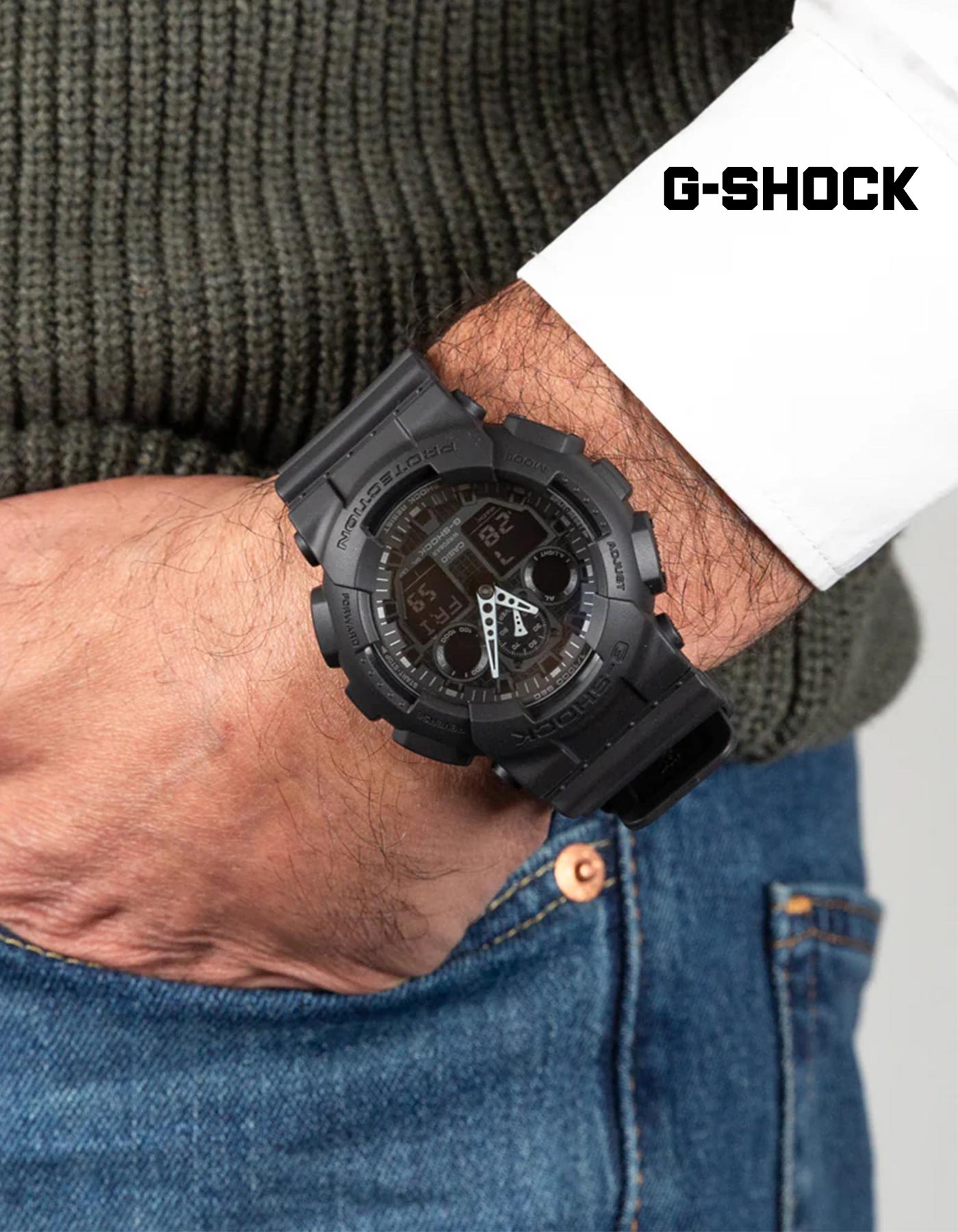 Casio g shock 100 1a1 online